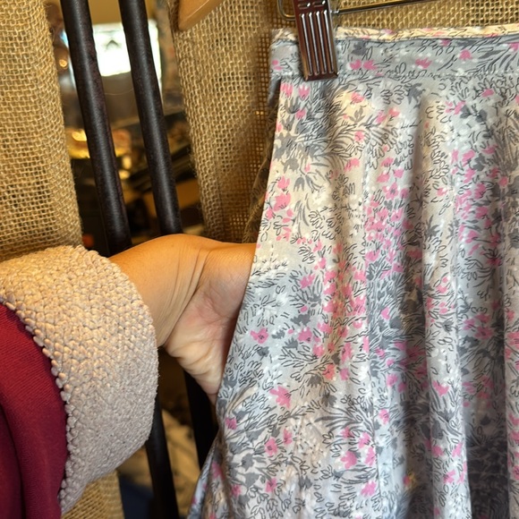 VINTAGE 50s HANDMADE SKIRT WITH POCKET - Picture 13 of 15